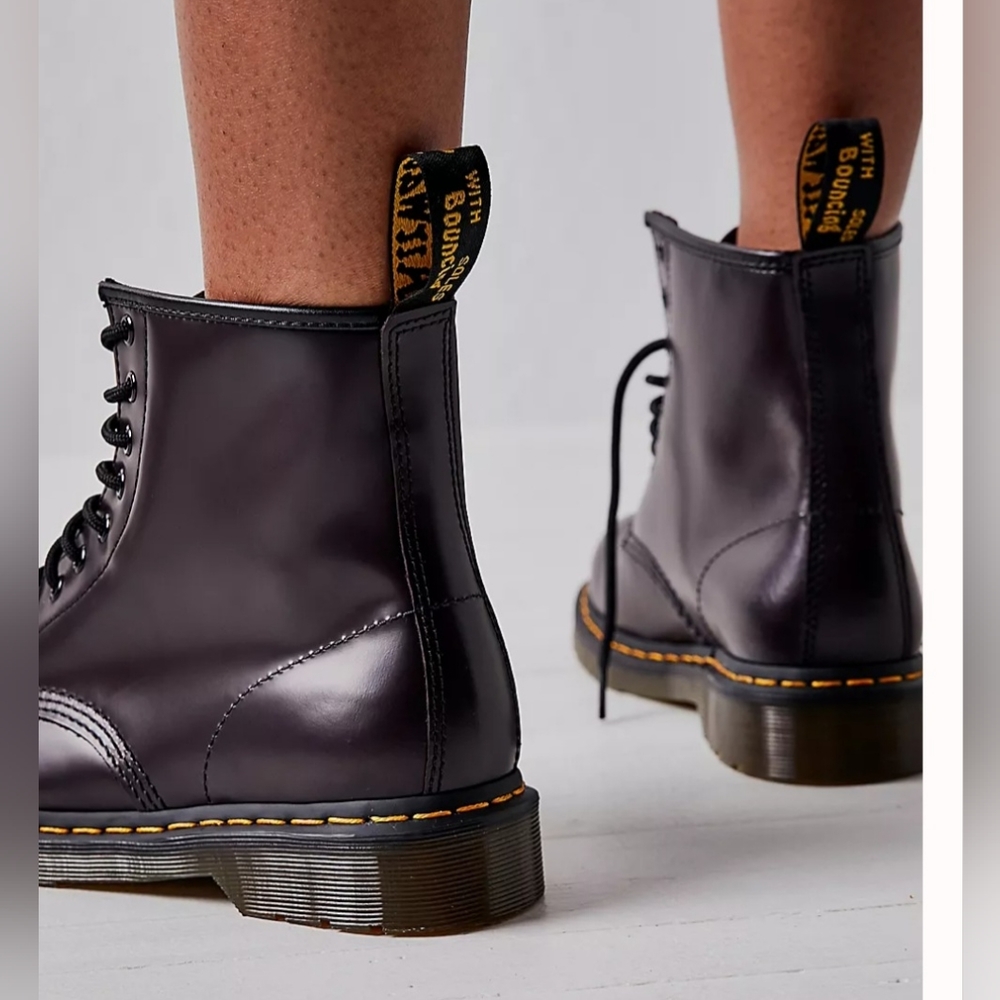 Dr. Martens 1460 Smooth Lace-Up Boots, Sz. 10 - Picture 2 of 9